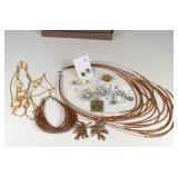 14K Gold Jade Earrings, Fashion Jewelry