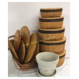Longaberger Baskets & Lids