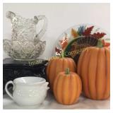 Pumpkins, Mini Spittoon, Pitcher
