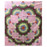 Hand Done Quilt 64" X 64"