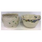 Belleek Pots - 2