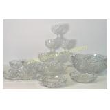 Cut Glass - Nappies, Bowls, Salts