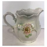 Hand Painted German Pitcher