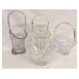 Clear Glass Baskets