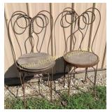 Ice Cream Parlor Chairs