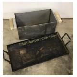 Stainless Fryer 16" & Iron Griddle 20"