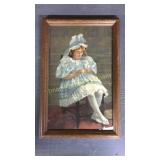 Child Sewing Picture