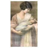 Mother & Child Framed Picture