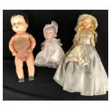Dolls - China & Celluloid 9" & Smaller