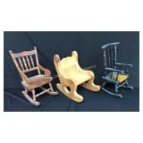 Doll Rocking Chairs - 3