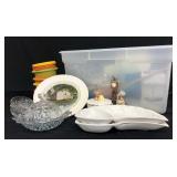 Vintage Tupperware, Glassware, etc