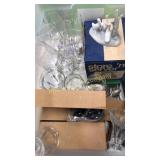 Glassware, etc - Tote Full