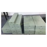Bank Boxes Various Sizes, 22" Long, 10" & 4" Wide