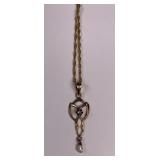 14K Gold 18" Necklace and Vintage Unmarked