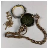 14K Gold Scrap Lot 12.36G