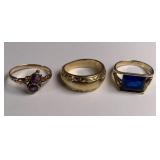 Unmarked Gold Rings 9.99G - 3