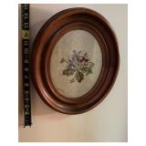 Vintage Oval cross-stitch