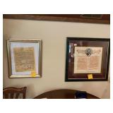 Gettysburg address + Declaration of Independence