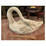 Ceramic swan