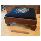 Antique footstool