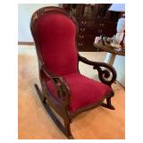 Victorian rocking chair