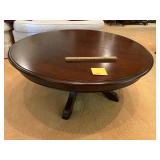 Large round coffee table