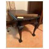 Drop leaf side table