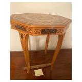 Vintage musical table with storage