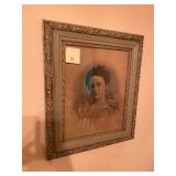 Picture of women in Victorian frame