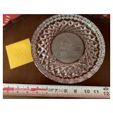 Glass plate with Capitol building