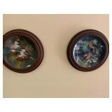 2 bird plates by knowles