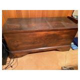 Antique pine blanket chest
