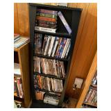 DVDs and shelf