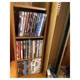 DVDs and cabinets