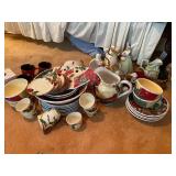 Christmas china and other