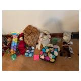 Marble Easter eggs and other