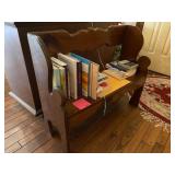 Bench with books