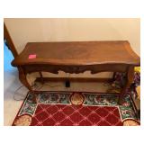 Vintage twist top dining/sofa table