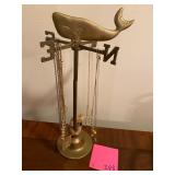 Whale jewelry holder and contents