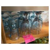 20+ light blue glasses