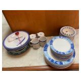 Blue/white china lot
