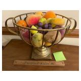 Decorative fruit bowl