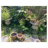 2 large planters and others
