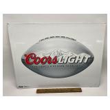 Coots light tin sign