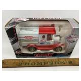 Die cast Pepsi cola bank truck