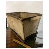 Antique lane canvas mill basket