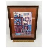 Country kitchen scene picture