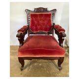 Antique Victorian arm chair