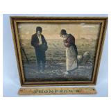 Antique framed picture