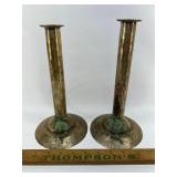 Metal candle stick holders